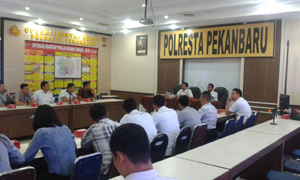 Tingkatkan Kemampuan, 20 Penyidik Polresta Pekanbaru Diberikan Pelatihan